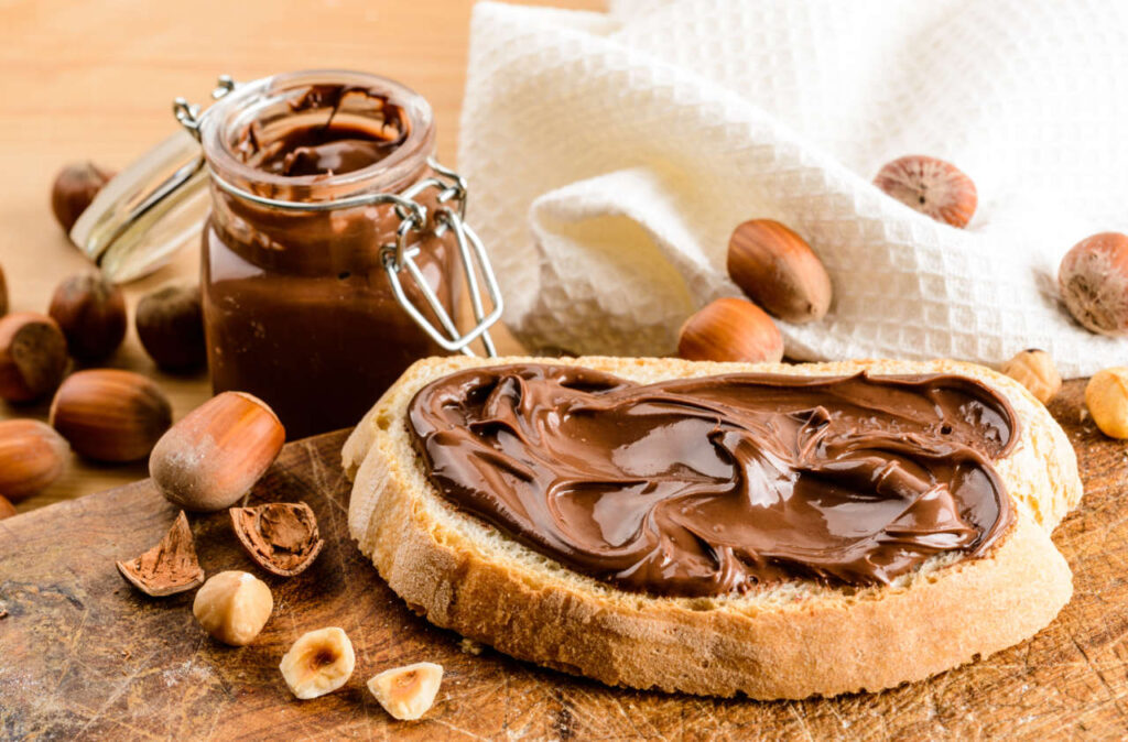Una grande storia italiana. Dolcissimo e super controllata: Nutella.